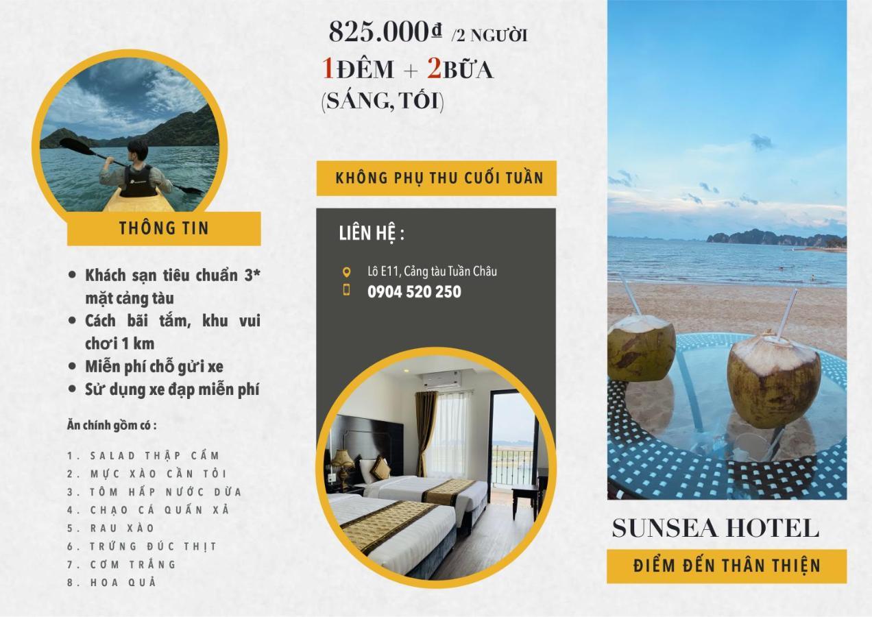 Sunsea Hotel Ha Long Bagian luar foto